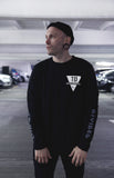 TEMPLES DIVIDED LONGSLEEVE TEE