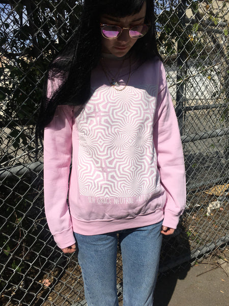 GRACE NEUTRAL 11:11 SWEATER in Pastel Pink UNISEX