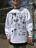 GRACE NEUTRAL BRUJA LONG SLEEVE UNISEX TEE