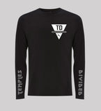 TEMPLES DIVIDED LONGSLEEVE TEE