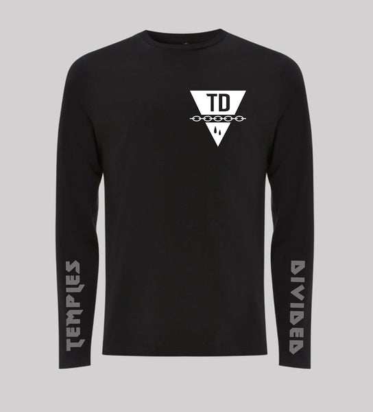 TEMPLES DIVIDED LONGSLEEVE TEE